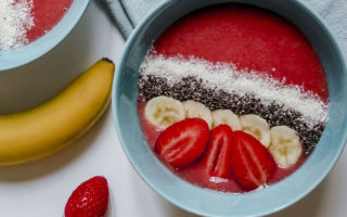 Smoothie bowl fraise banane